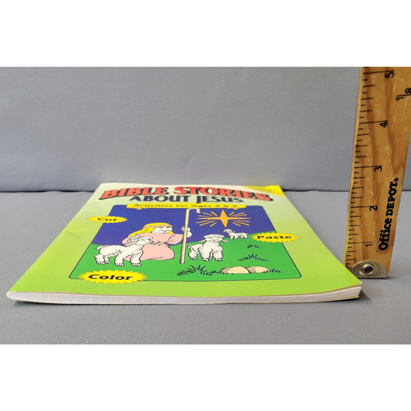 Bible Stories about Jesus Activities Book by Darlene Hoffa 1995 Paperback Kids - Picture 11 of 16